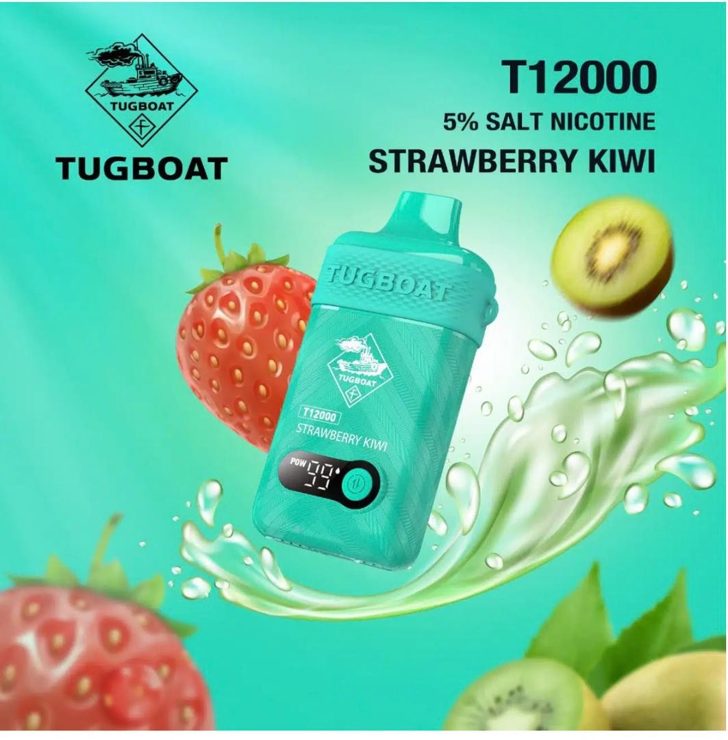 Tugboat T12000 Strawberry Kiwi